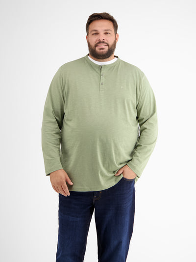 Men's long-sleeved Serafino