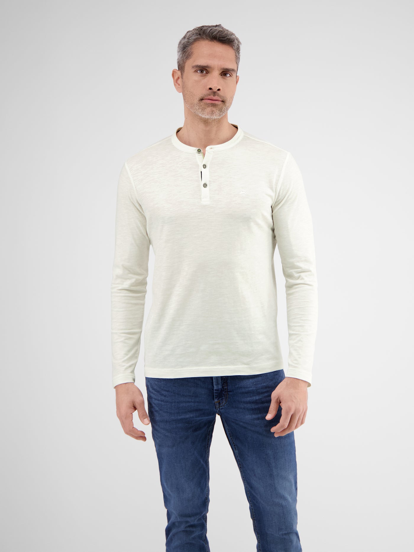 Men's Long Sleeve Serafino