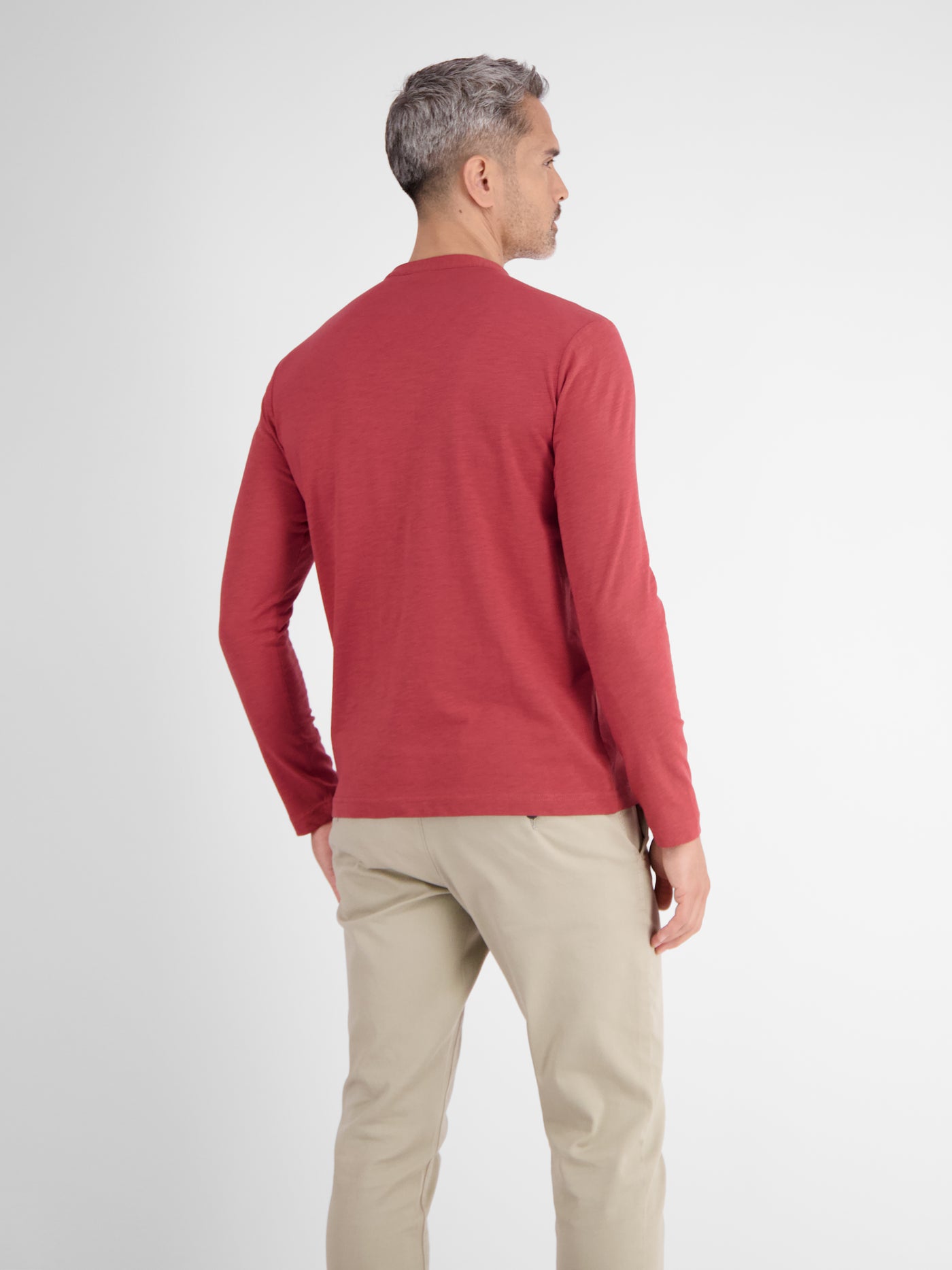 Men's Long Sleeve Serafino