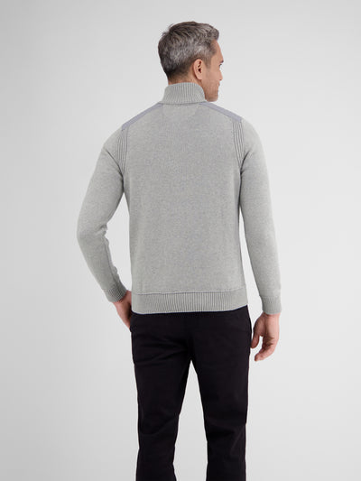 Knitted sweater, plain