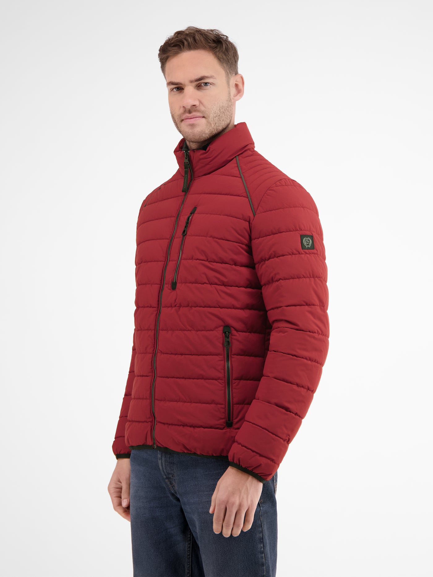 Lightweight men's functional quilted jacket