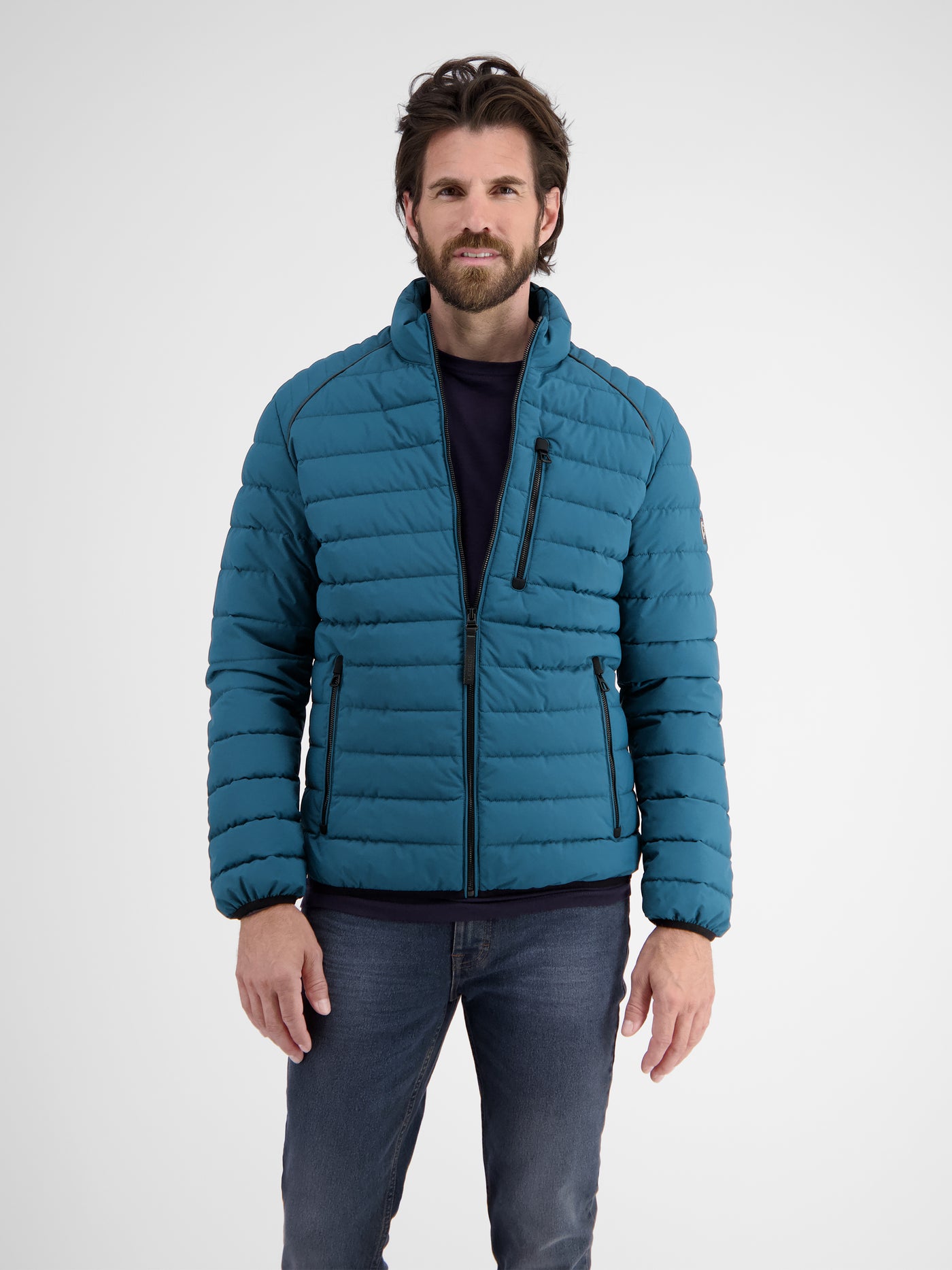 Lightweight men's functional quilted jacket