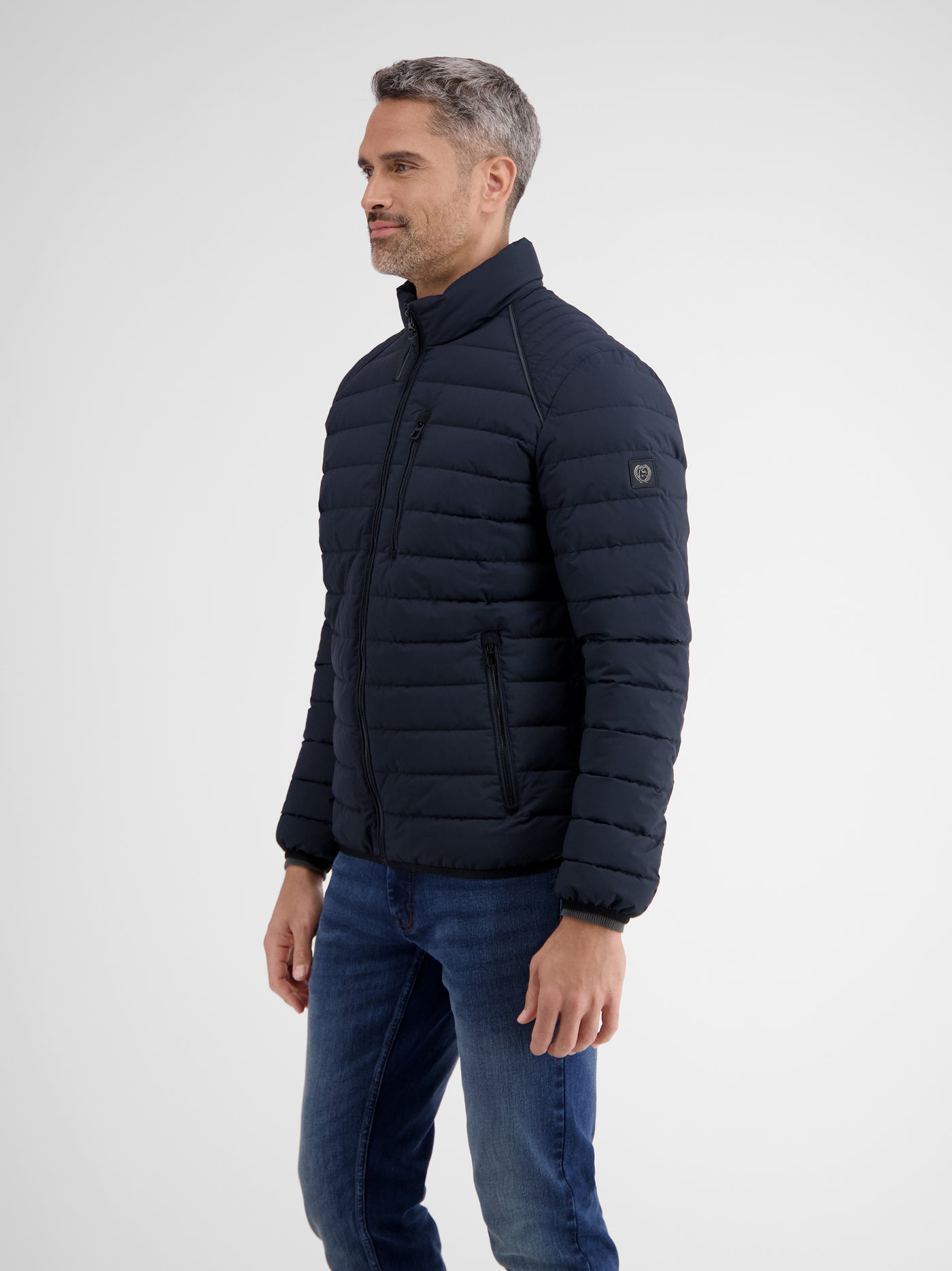 Lightweight men's functional quilted jacket