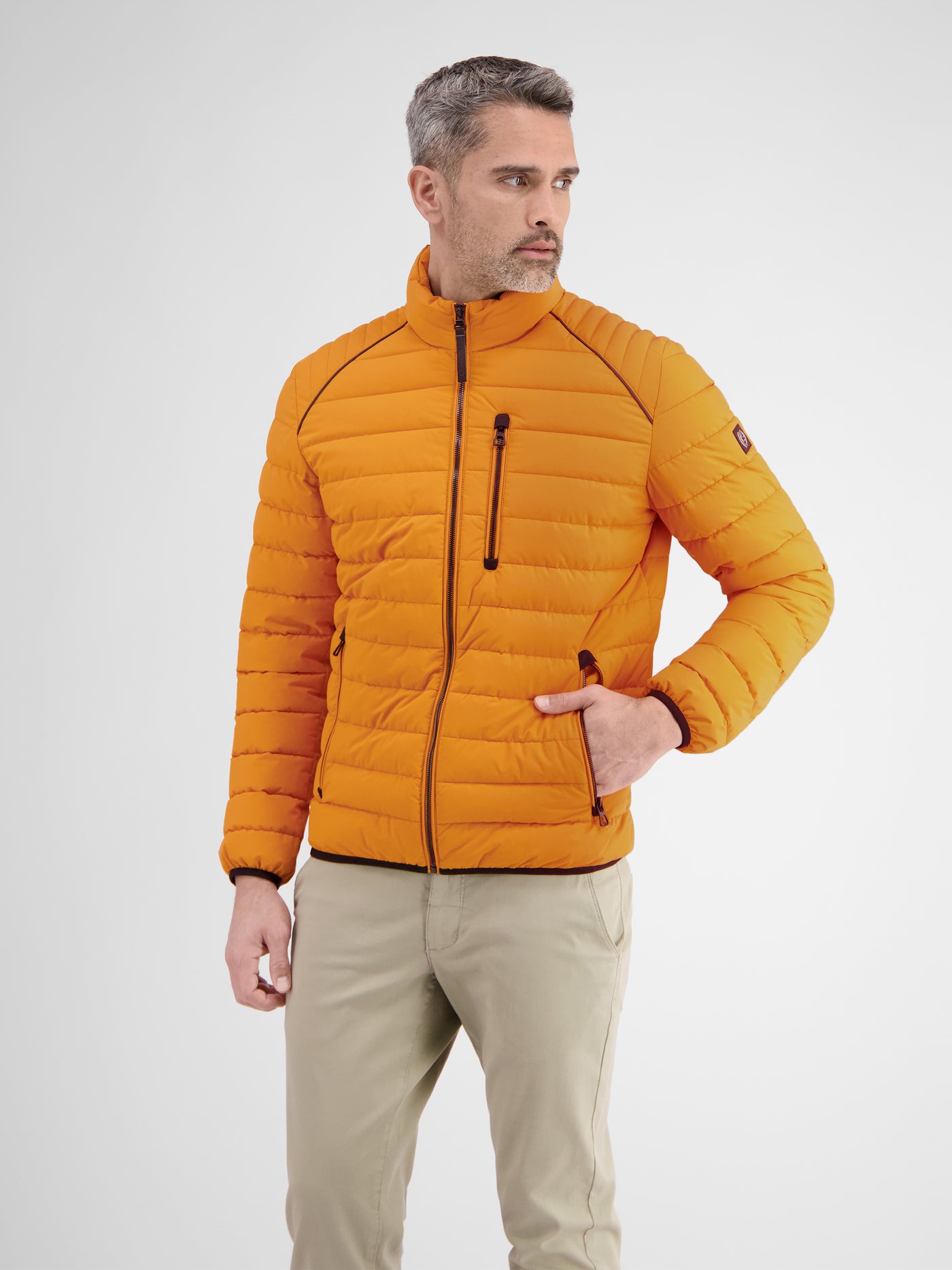 Lightweight men's functional quilted jacket