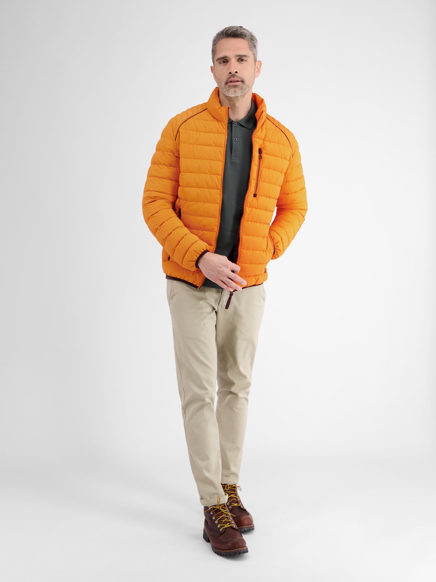 Lightweight men's functional quilted jacket