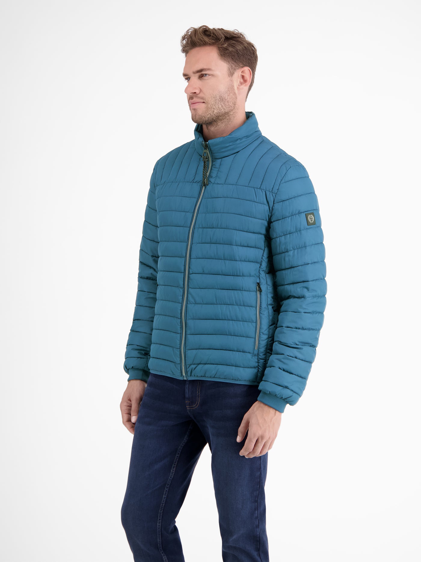 Lightweight men's quilted blouson