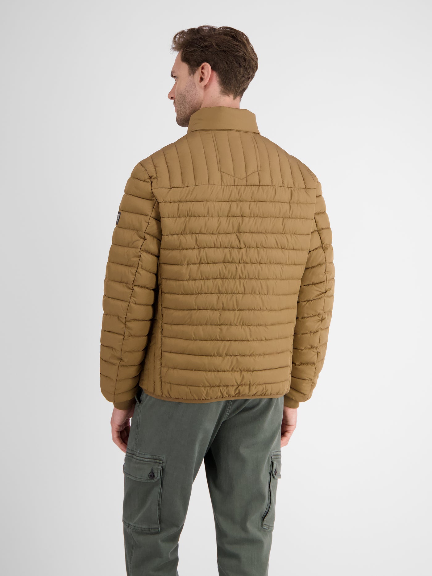 Lightweight men's quilted blouson