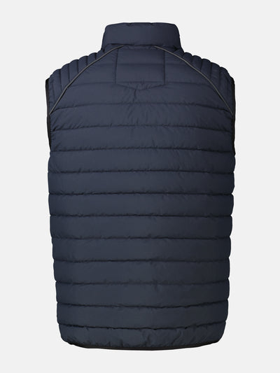 Lightweight men's quilted vest with features