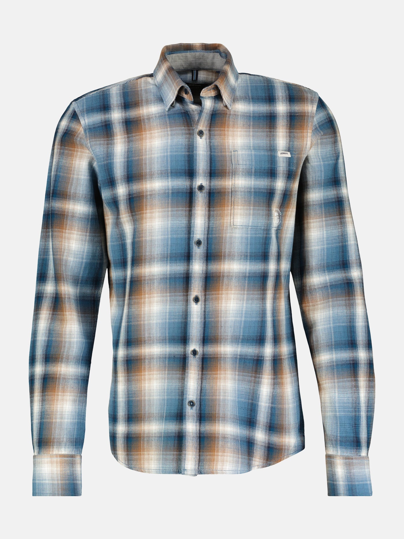 Check shirt made of soft twill quality, checked