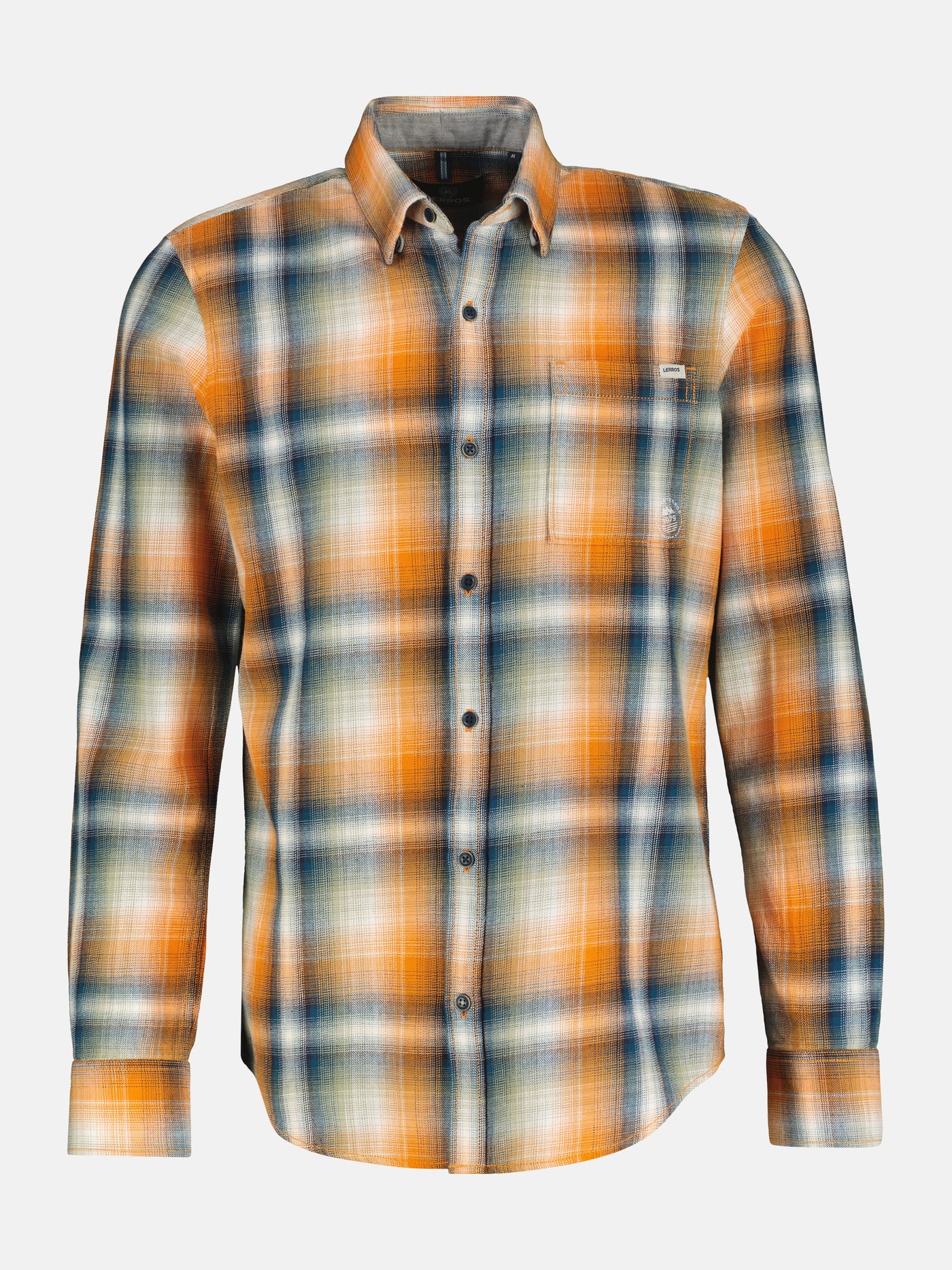 Check shirt made of soft twill quality, checked