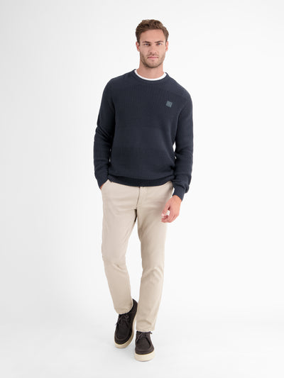 Herren Pullover in Strukturstrickqualität