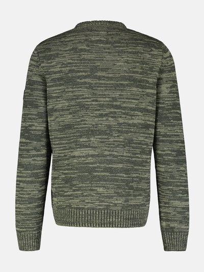 Herren Strickpullover mit klassisch-modernem Kabelstrickmuster