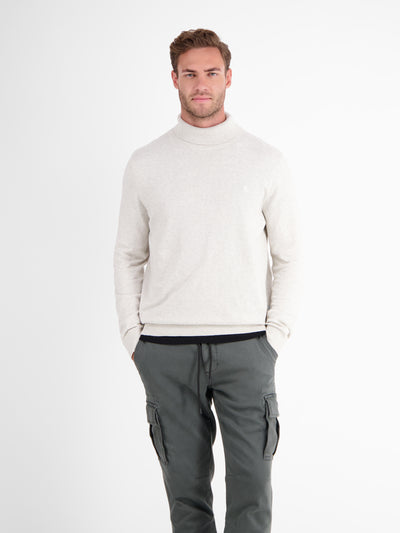 Turtleneck knitted sweater