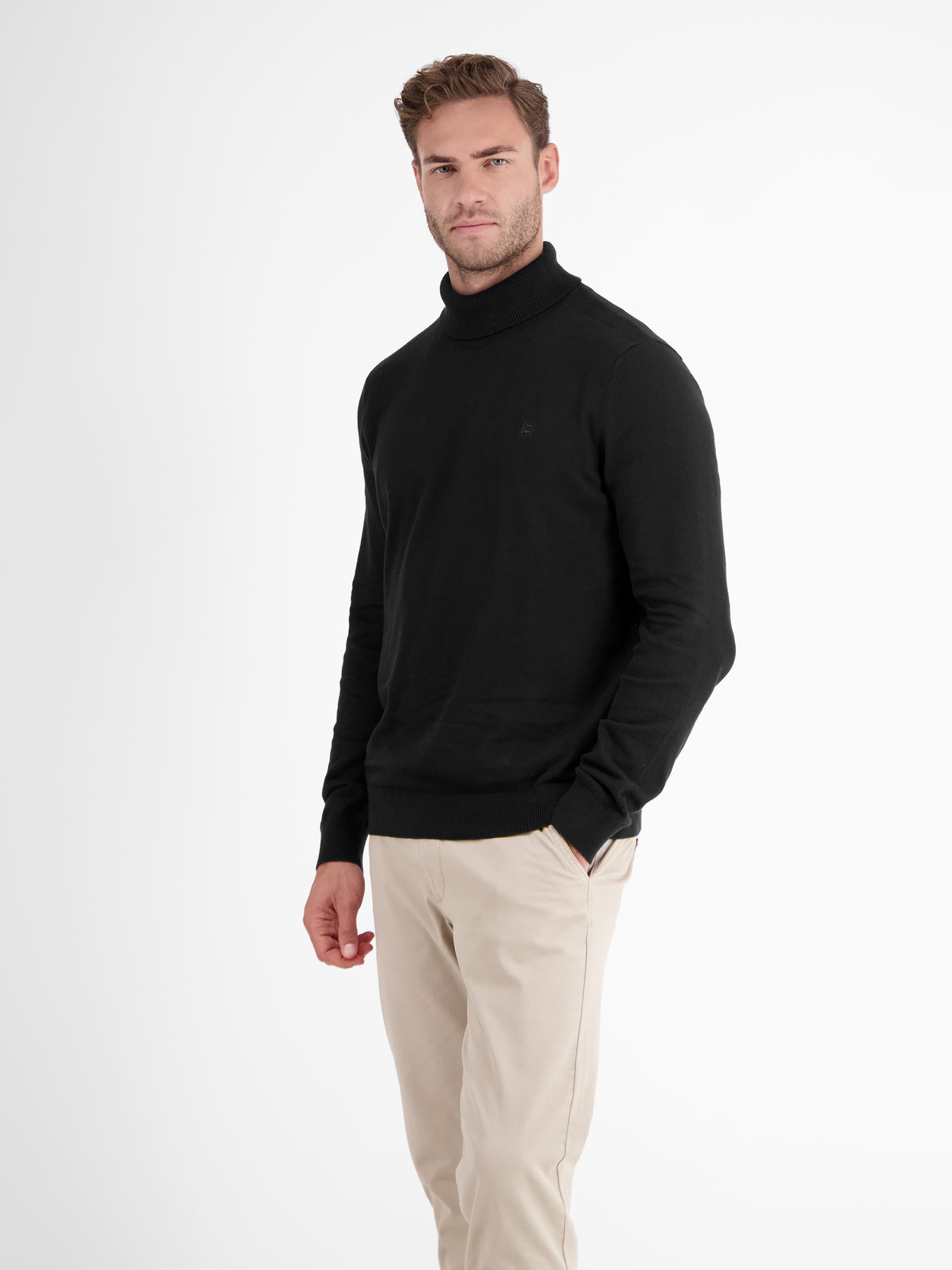 Turtleneck knitted sweater