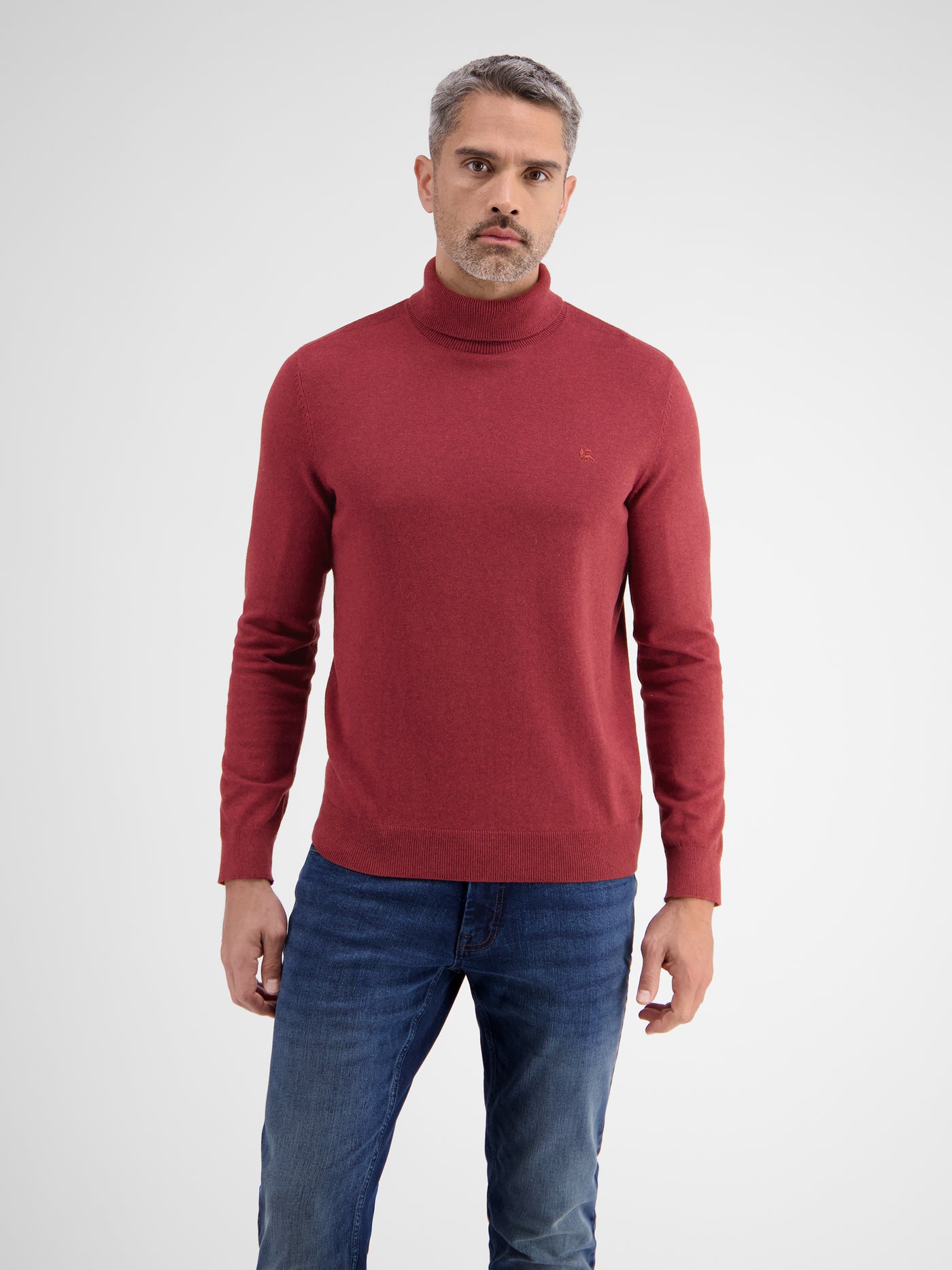 Turtleneck knitted sweater