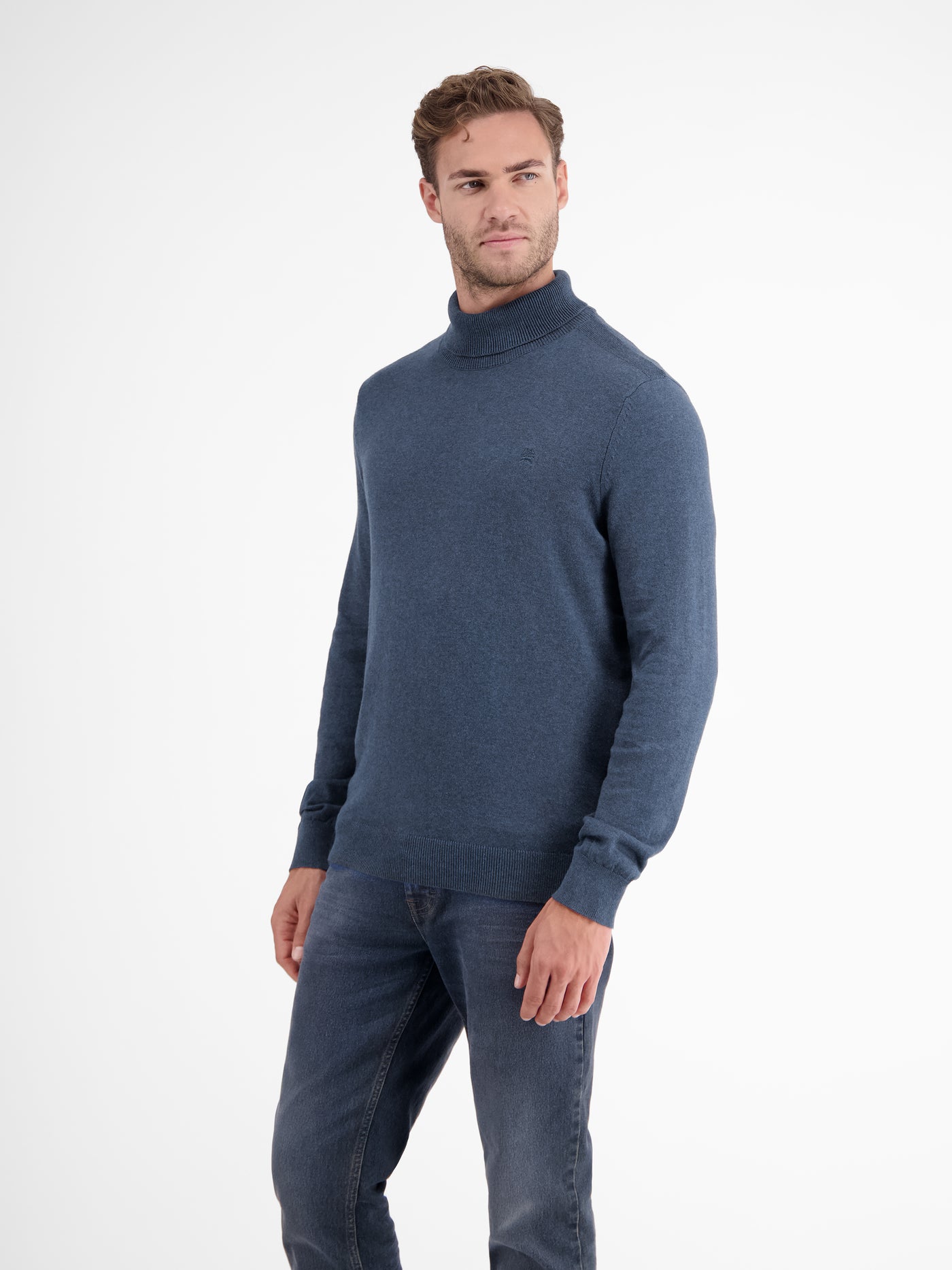 Turtleneck knitted sweater