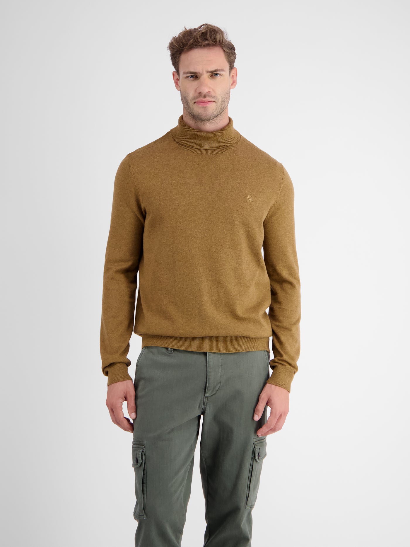 Turtleneck knitted sweater