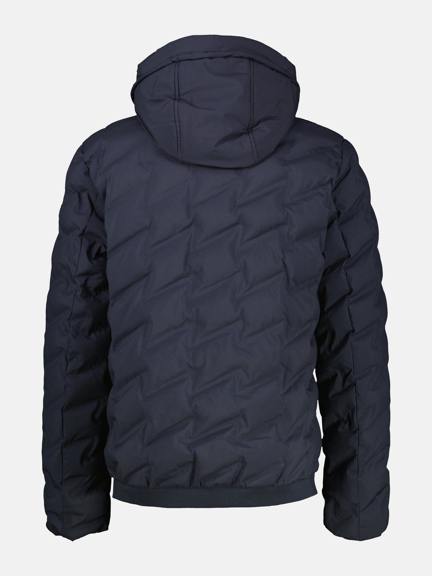 Sporty functional quilted jacket for men