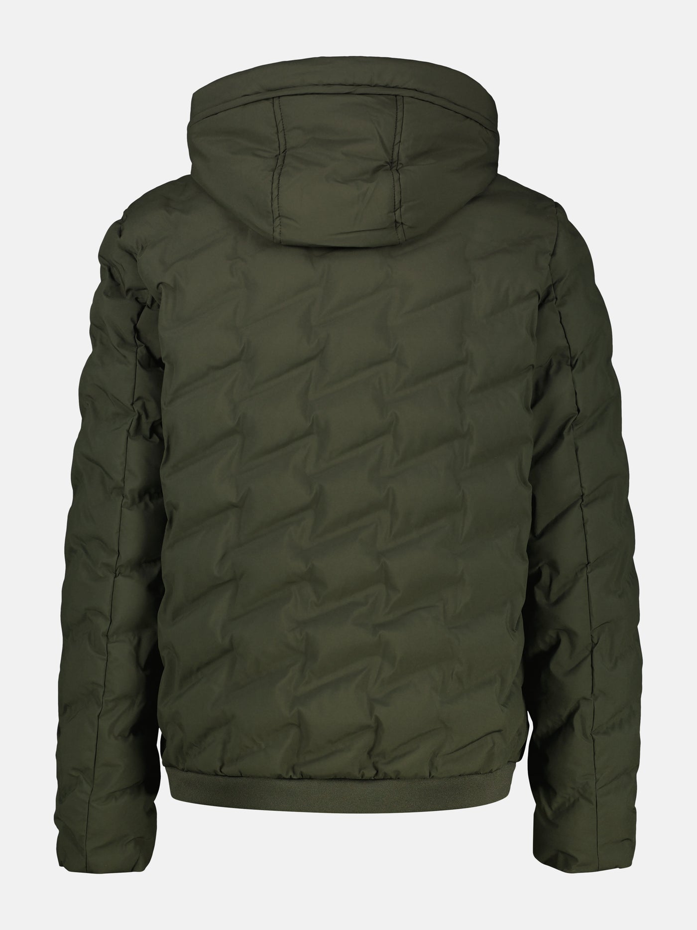 Sporty functional quilted jacket for men