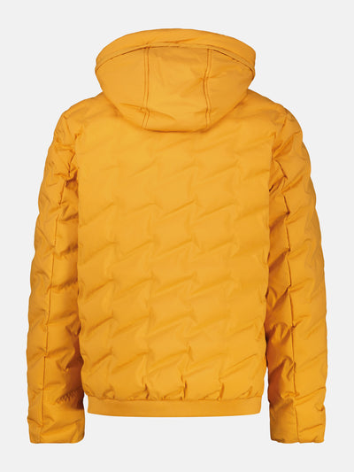 Sporty functional quilted jacket for men