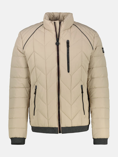 Men's quilted blouson with function