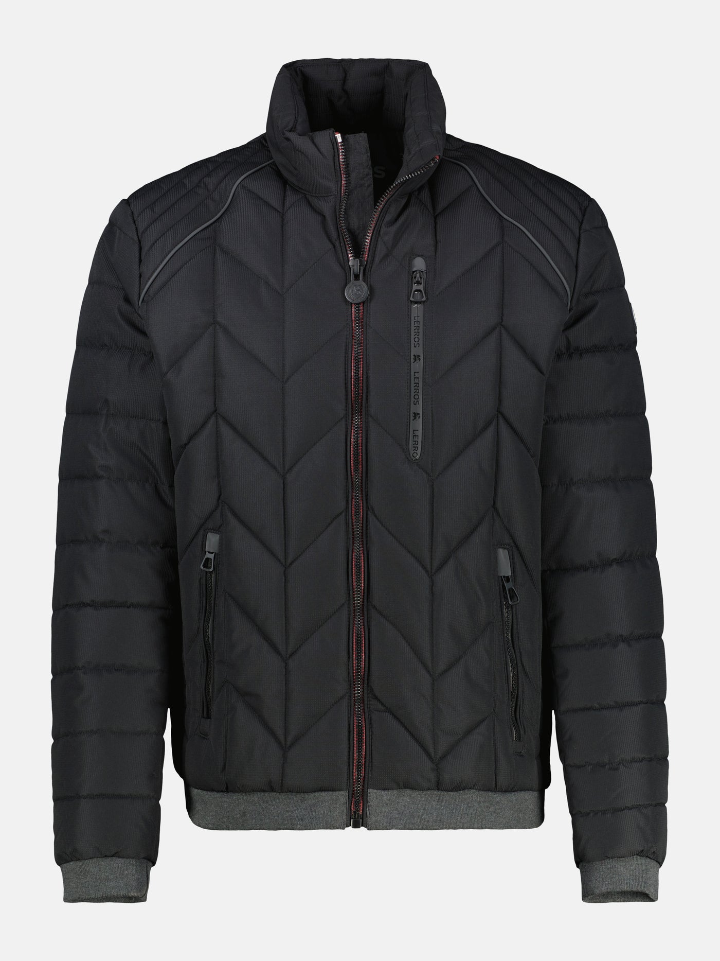 Men's quilted blouson with function