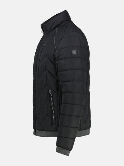 Men's quilted blouson with function