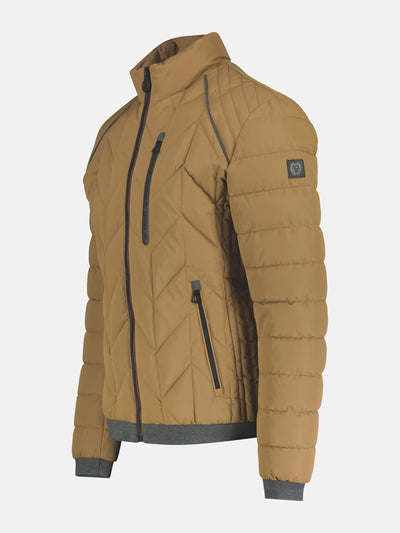 Men's quilted blouson with function