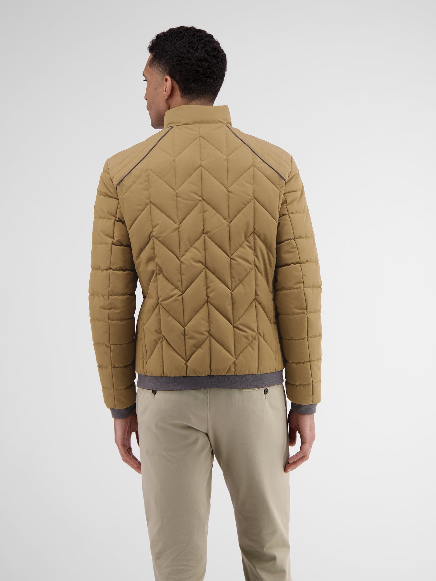 Men's quilted blouson with function