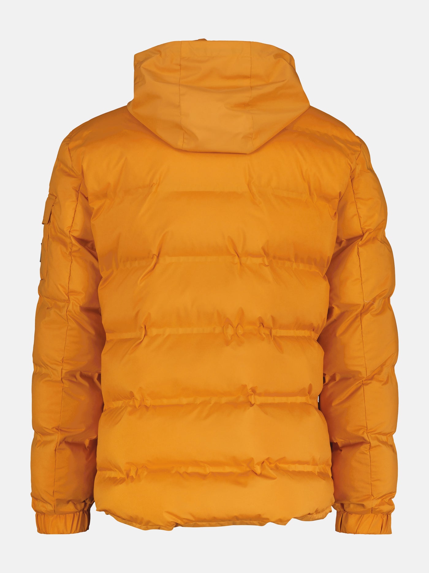 Warmly lined quilted blouson with hidden hood