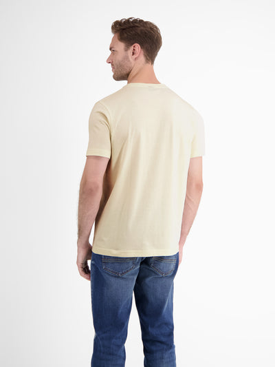 Basic T-shirt with logo stitch, plain