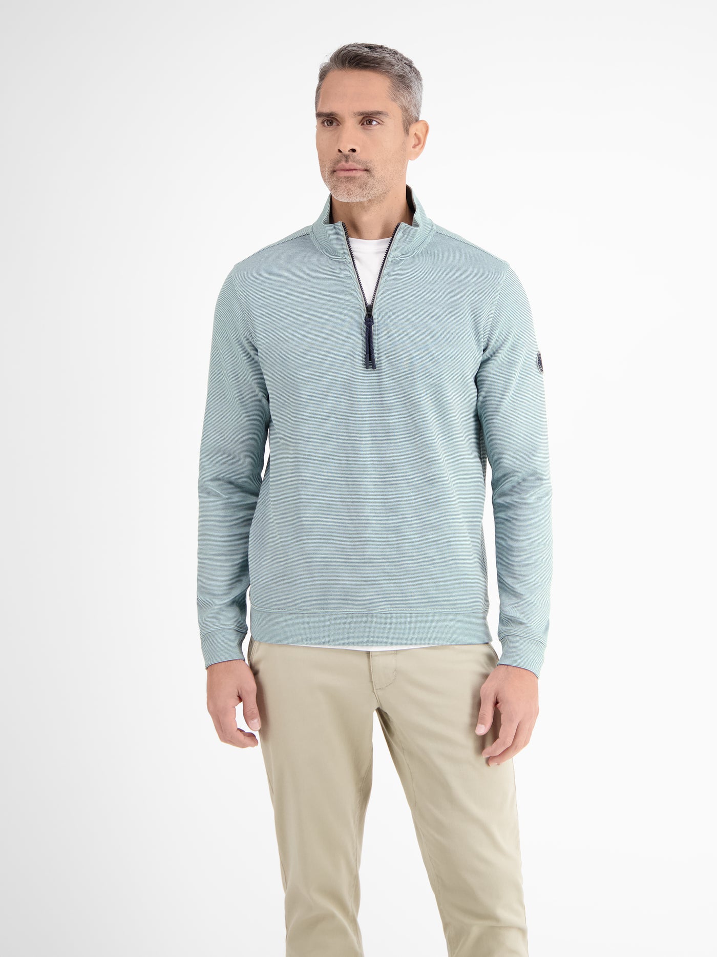 Plain-colored sweattroyer for men