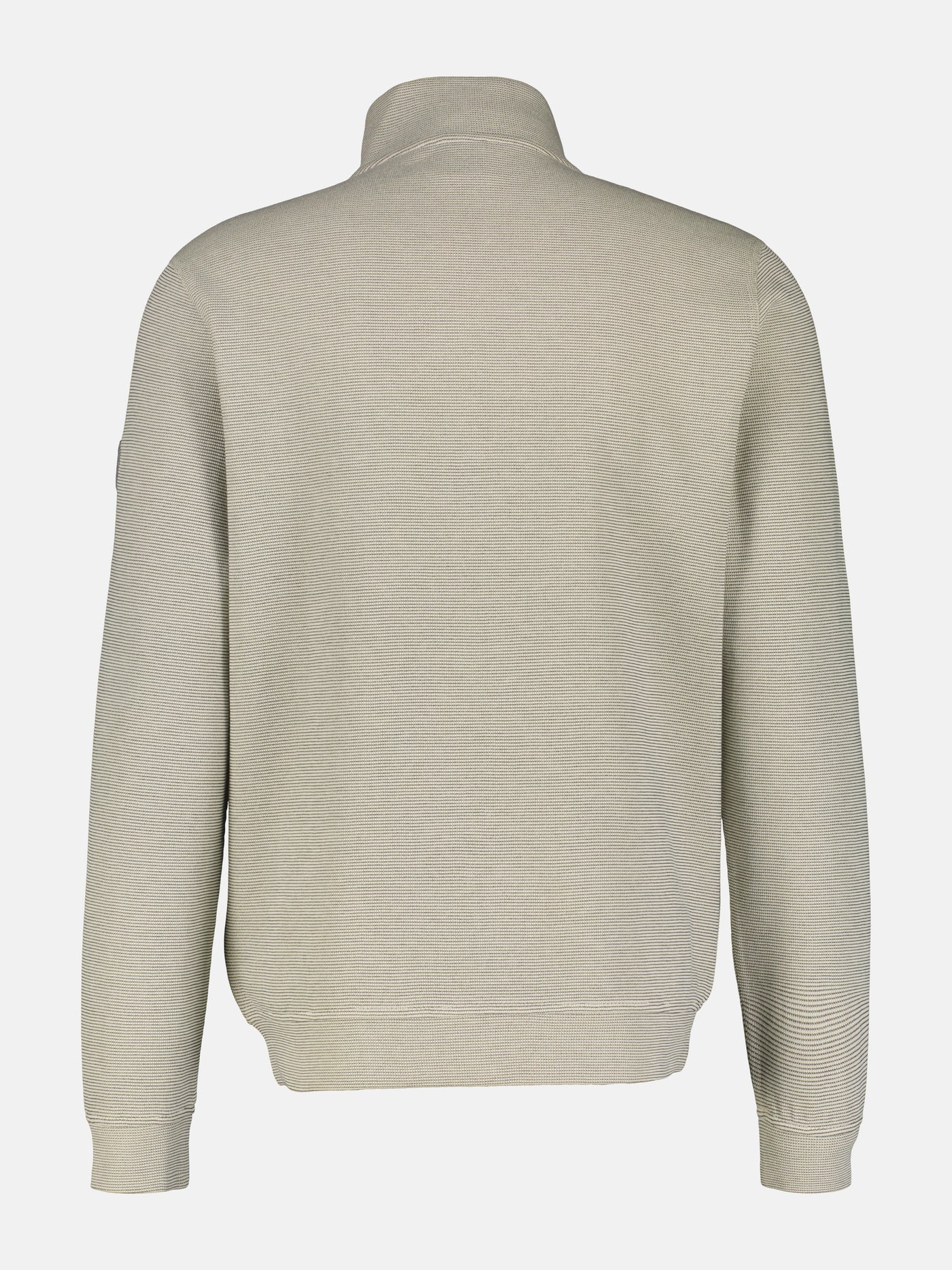 Plain-colored sweat jacket for men