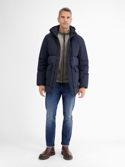 Plain-colored sweat jacket for men