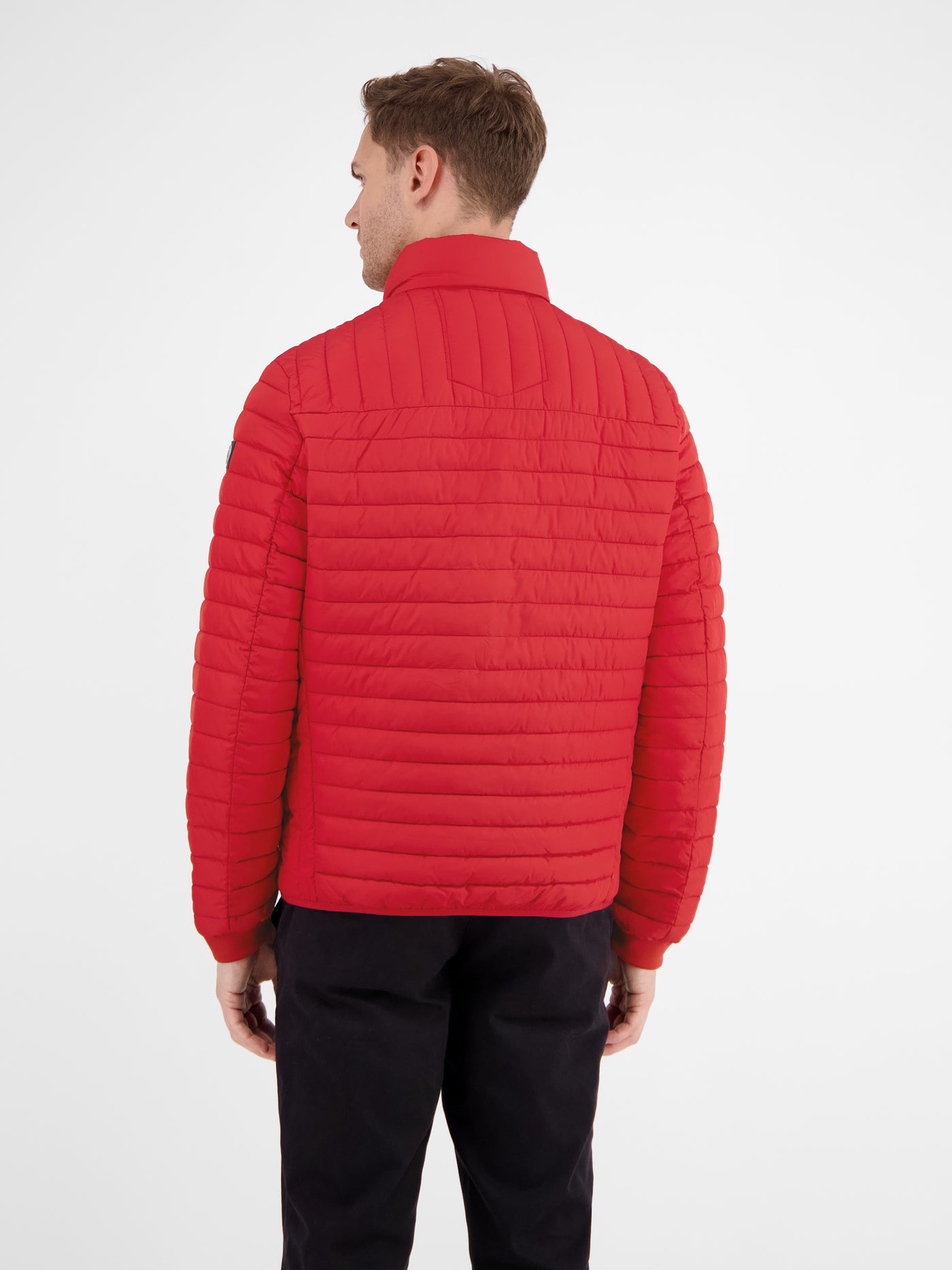 Lightweight men's quilted blouson