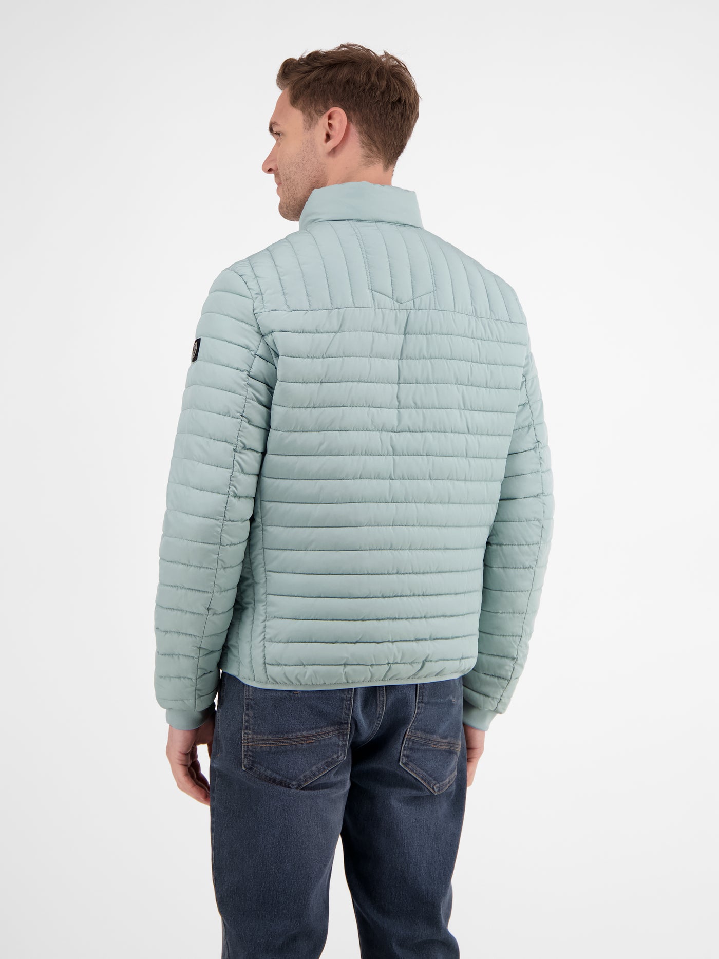 Lightweight men's quilted blouson