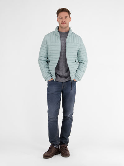 Lightweight men's quilted blouson