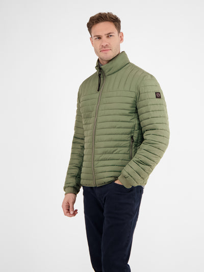 Lightweight men's quilted blouson