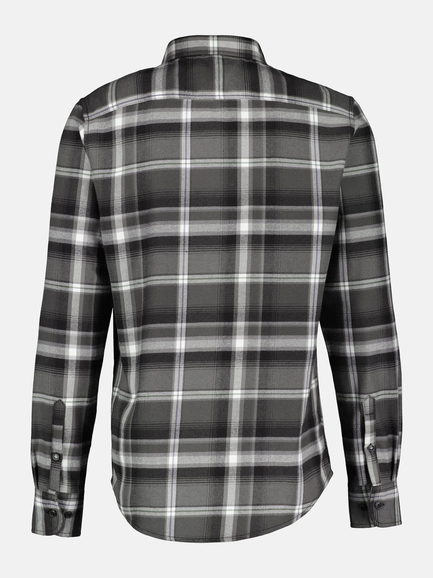 Men's shirt in checked flannel quality