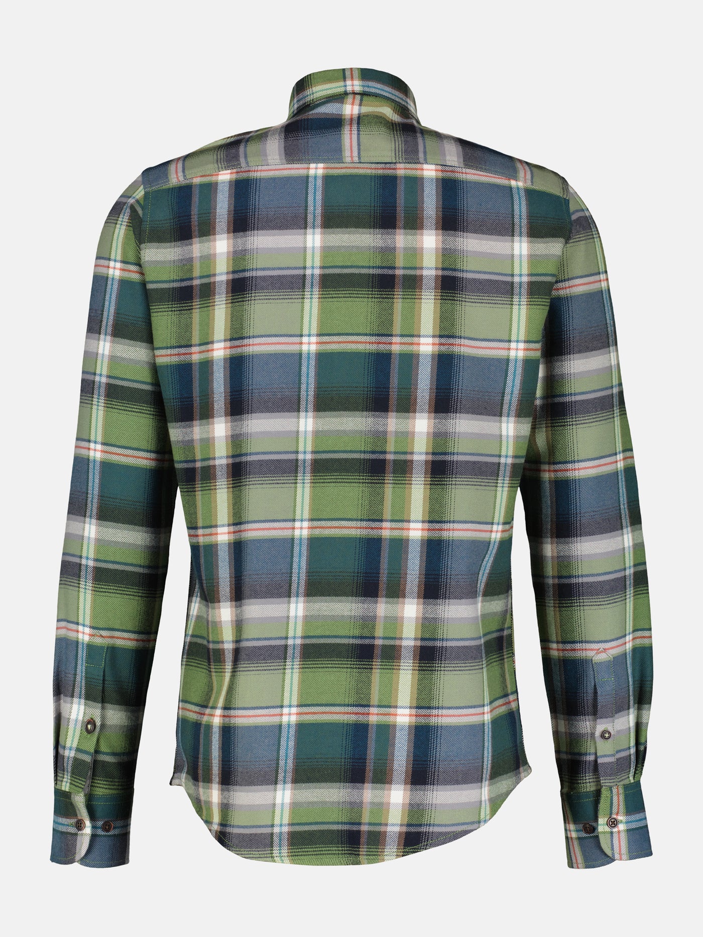 Men's shirt in checked flannel quality