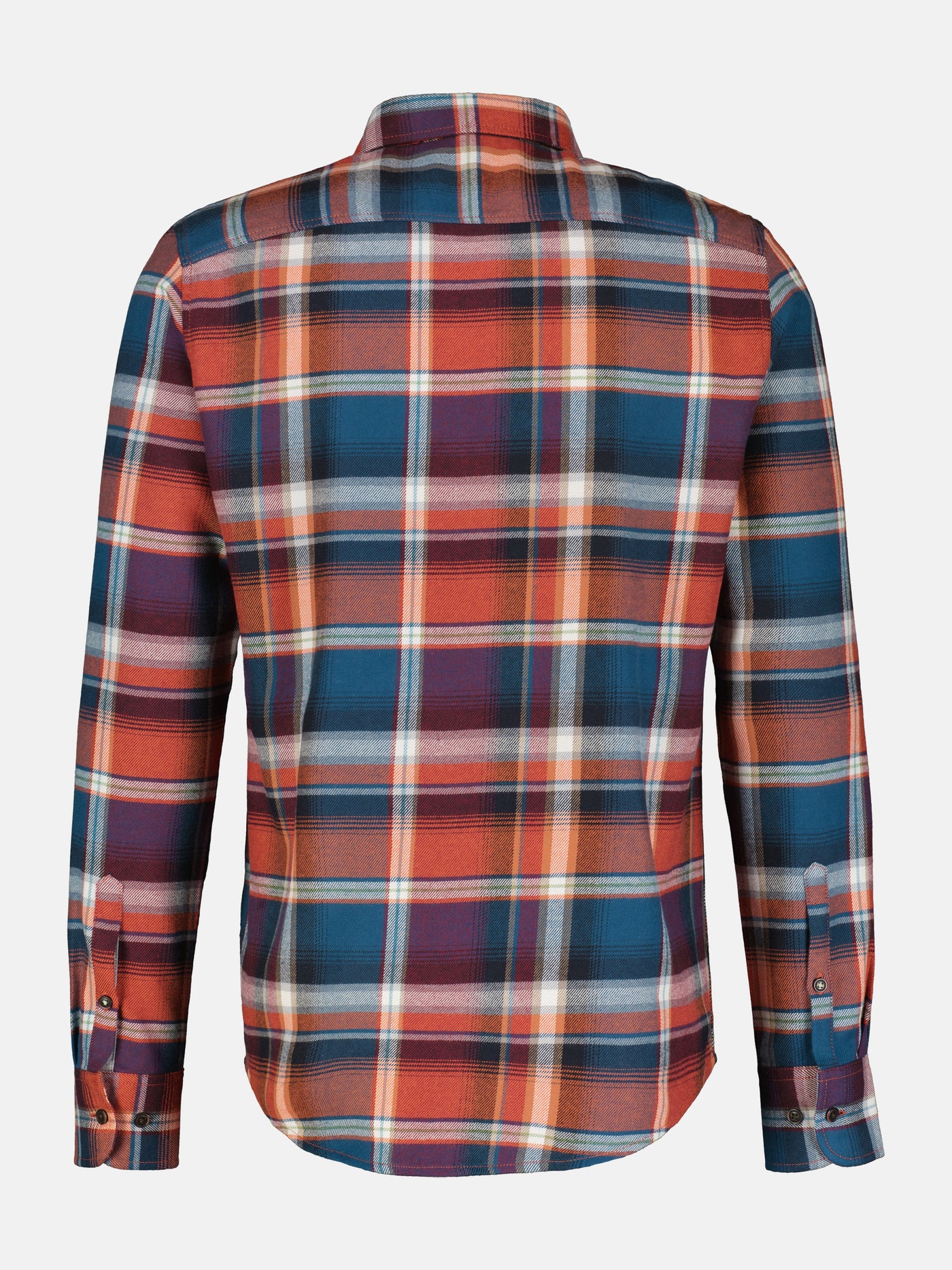 Men's shirt in checked flannel quality