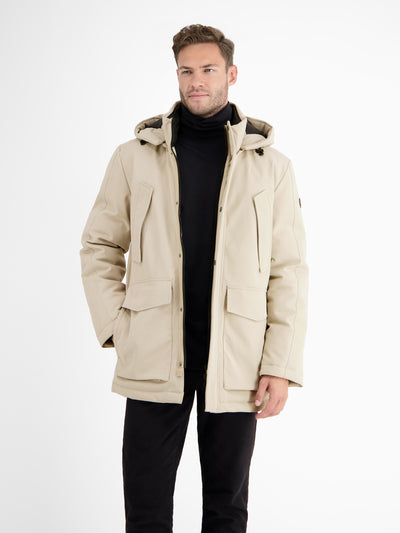 Gefütterter Winter-Parka mit Funktionen