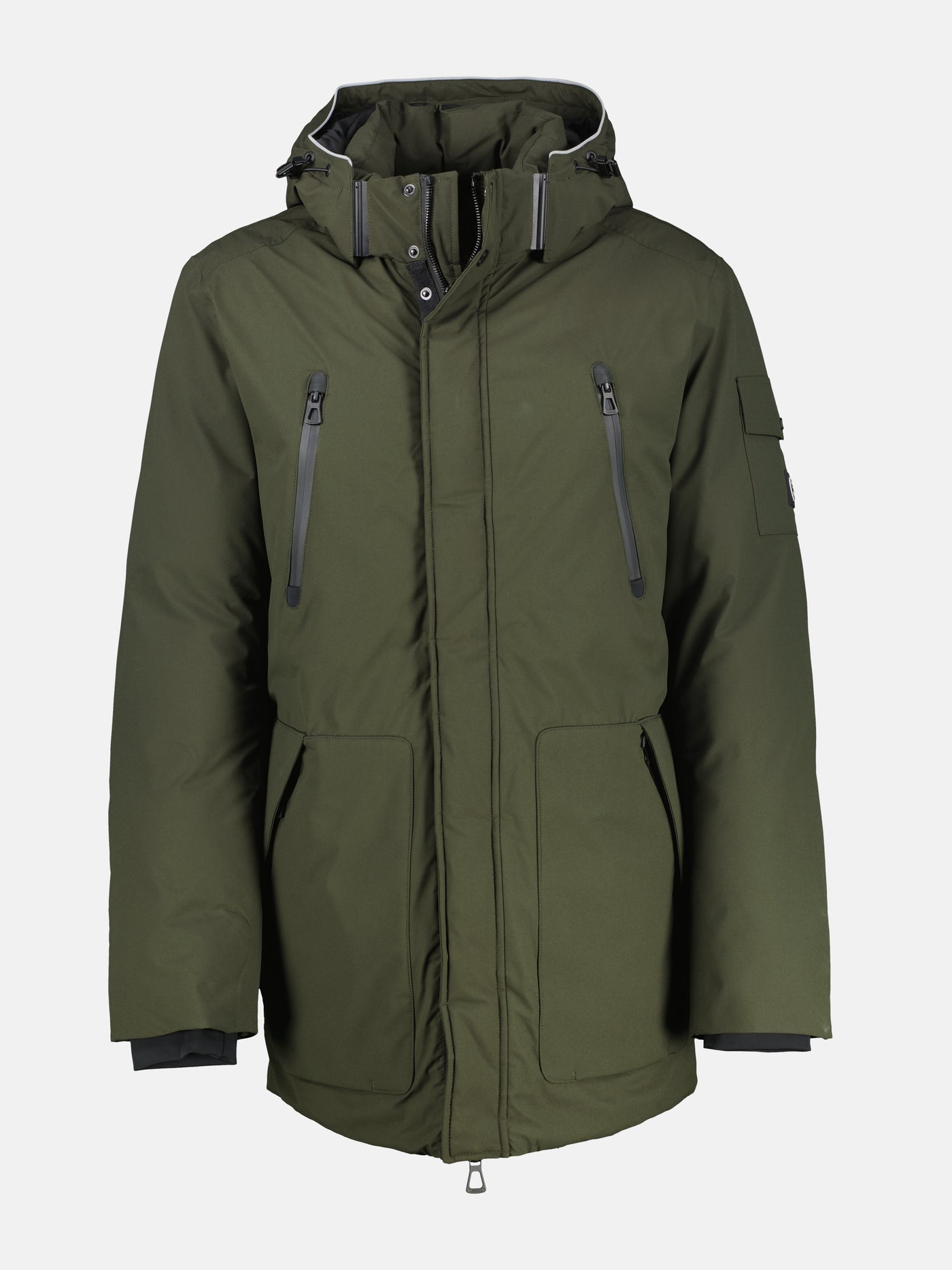 Wasserdichter Winter-Parka mit Kapuze