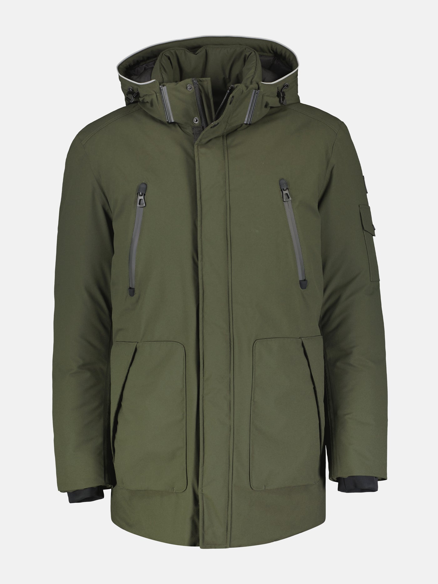 Wasserdichter Winter-Parka mit Kapuze