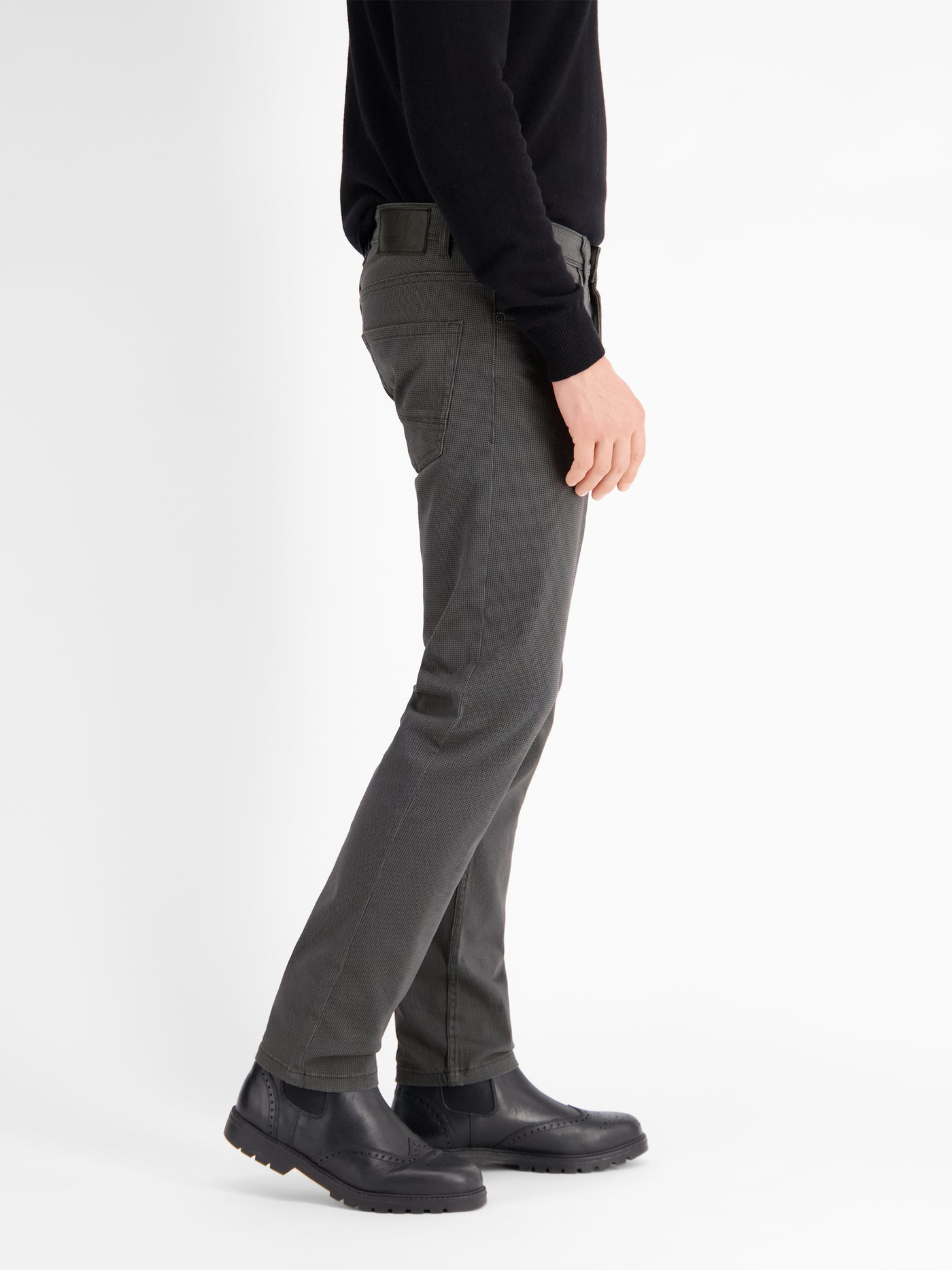 5-Pocket-Hose mit Minimalprint, SLIM FIT