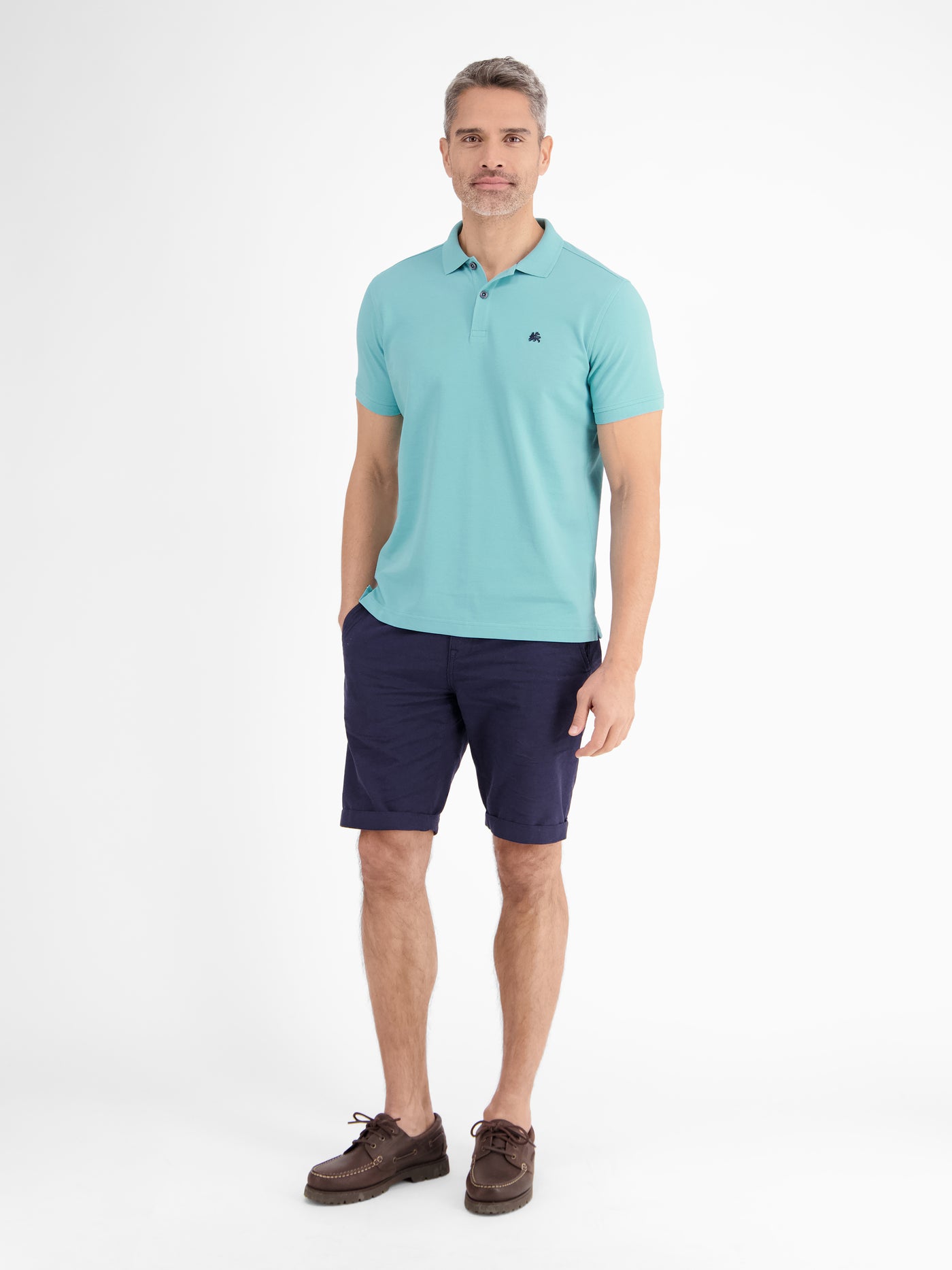 Basic Poloshirt für Herren, unifarben