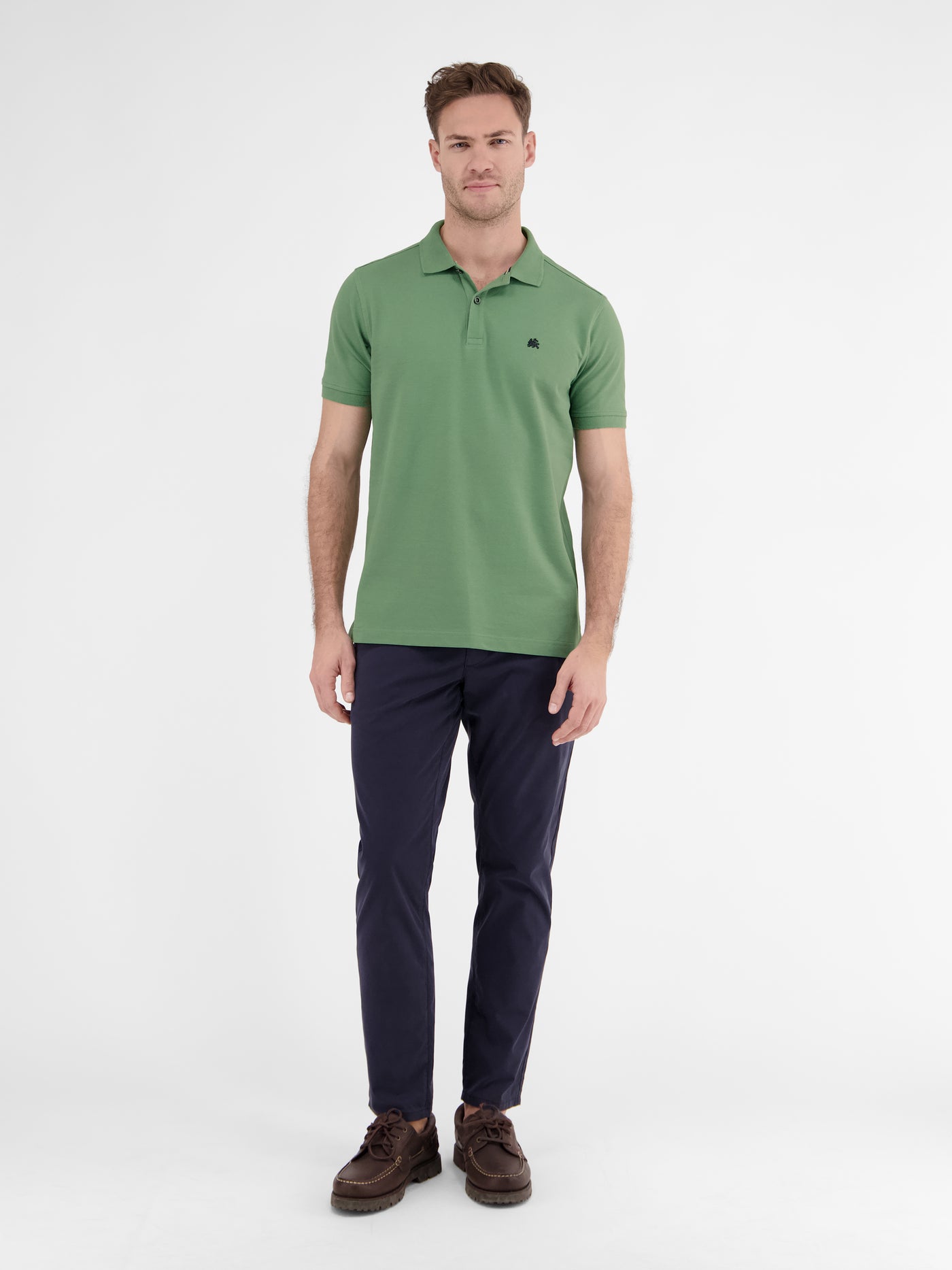 Basic Poloshirt für Herren, unifarben