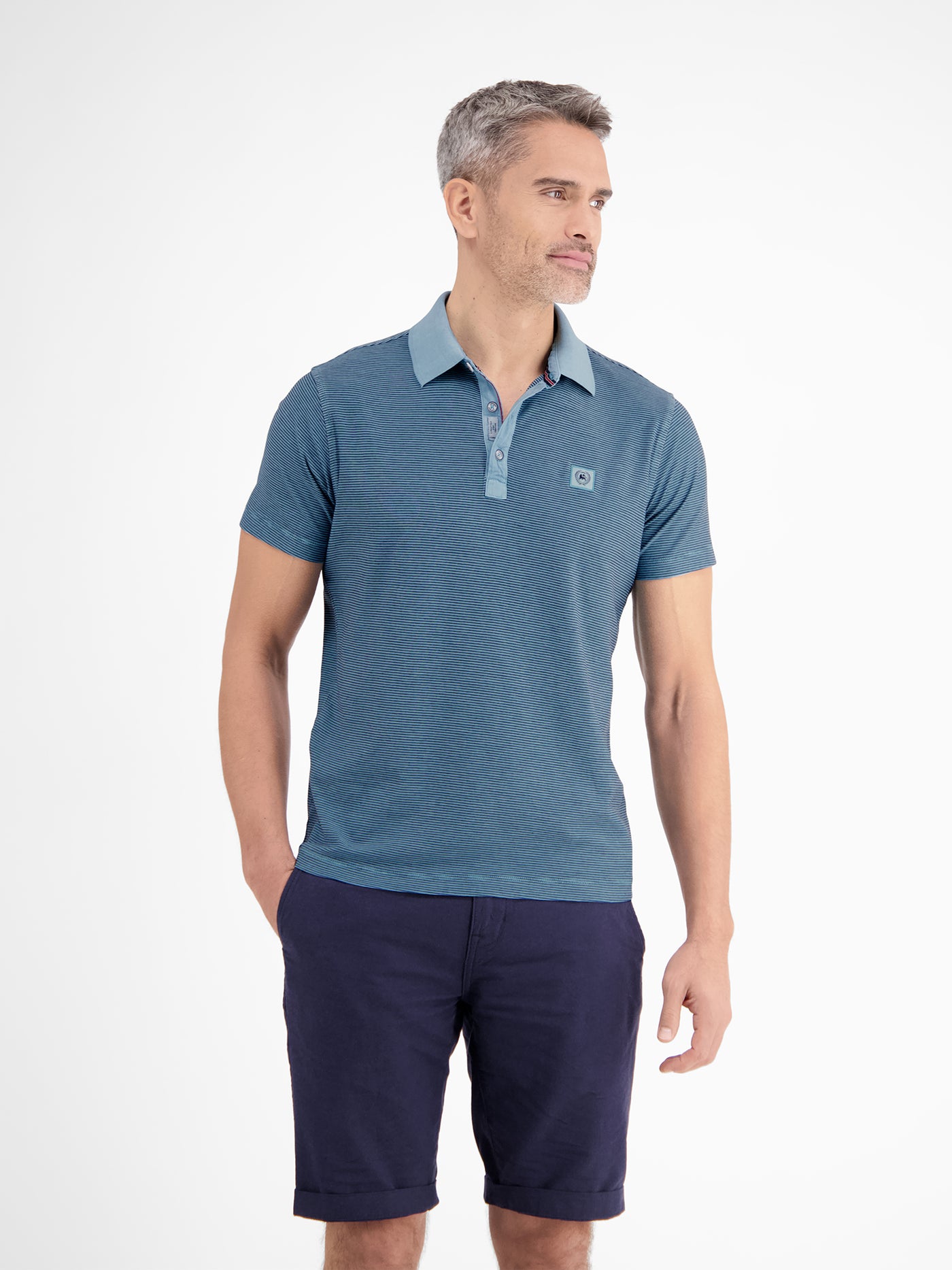 Gestreiftes Poloshirt für Herren