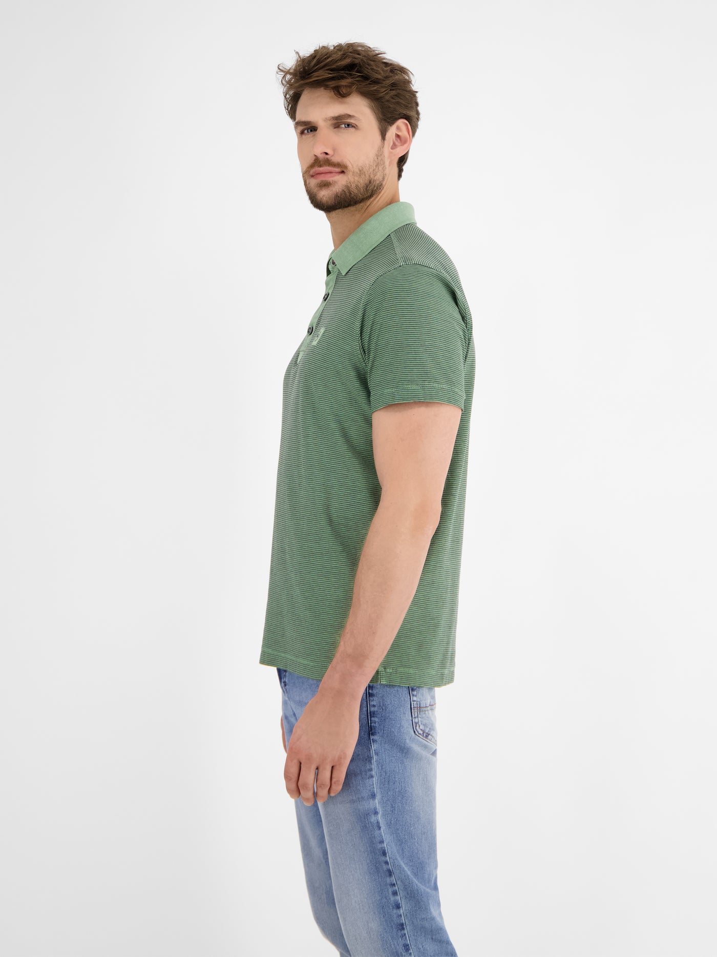 Gestreiftes Poloshirt für Herren