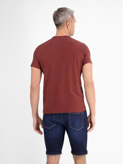 Gestreiftes Serafino-Shirt für Herren